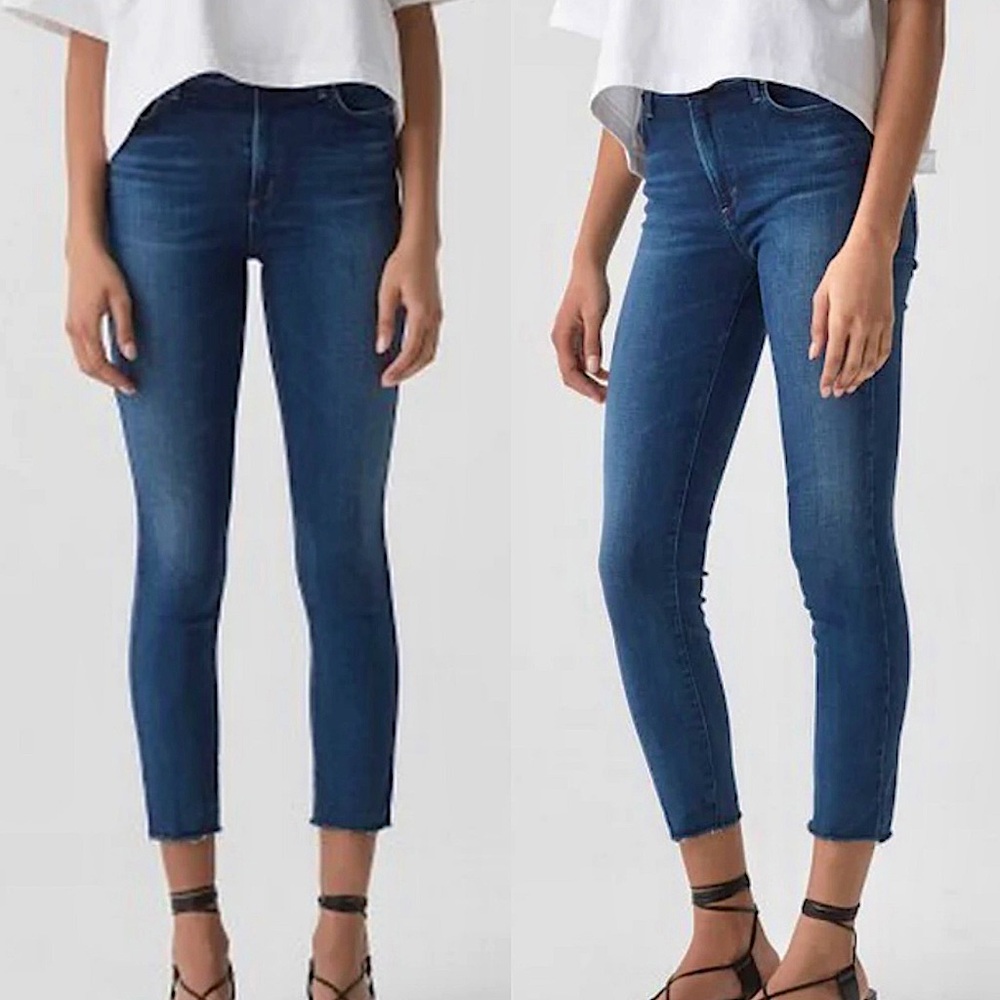AGOLDE Sophie High Rise Crop Jeans size 26!